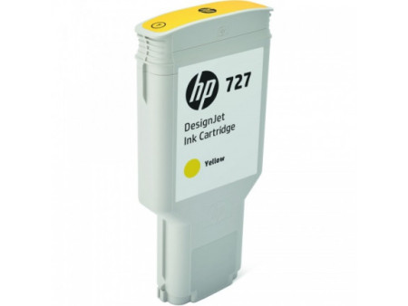 hewlett packard cartouche jet d'encre jaune 727 300ml designjet/t930/t1530/t2530