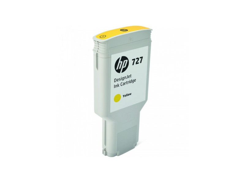 hewlett packard cartouche jet d'encre jaune 727 300ml designjet/t930/t1530/t2530