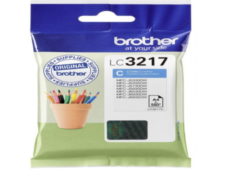 Cartouche Brother LC3217C - Cyan - 550 pages