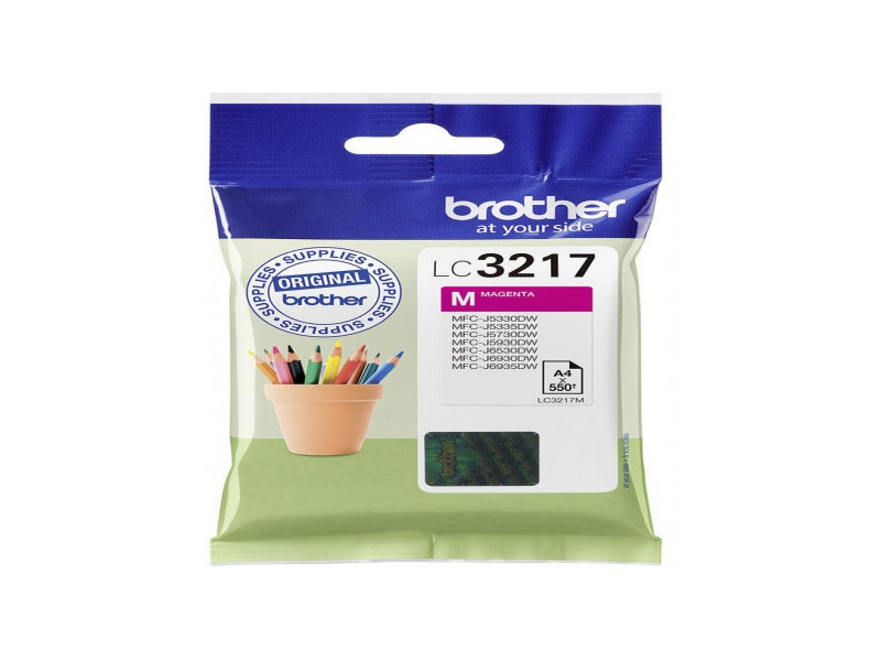 Cartouche Brother LC3217M - Magenta - 550 pages
