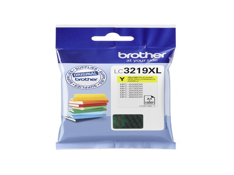 Cartouche Brother LC3219XLY - jaune - 1.500 pages
