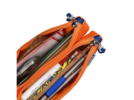Oxford Trousse à deux compartiments, polyester, orange