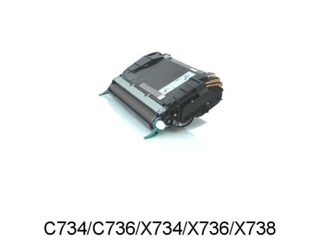 Toner compatible Lexmark C734A1MG - magenta (6.000 pages)