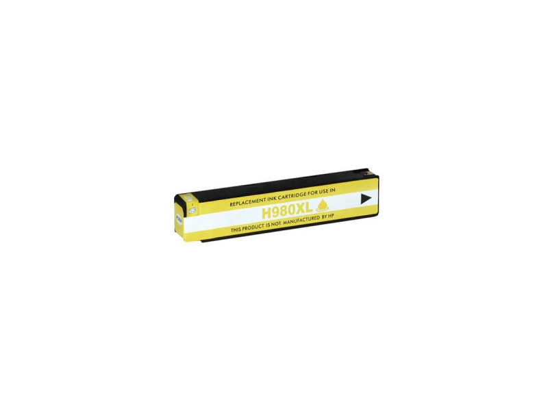 Cartouche compatible HP D8J09A HP980 - jaune (21.000 pages)