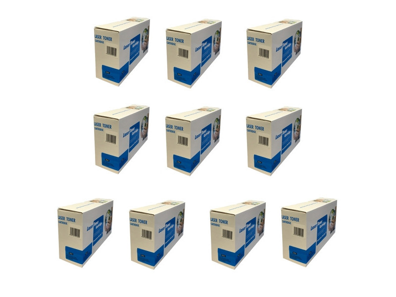 Lot de 10 toners compatibles HP CB436A - Noir (2000 pages)