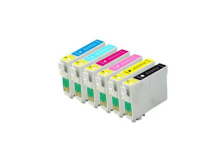 Multipack compatible Epson T0487 (6 cartouches)