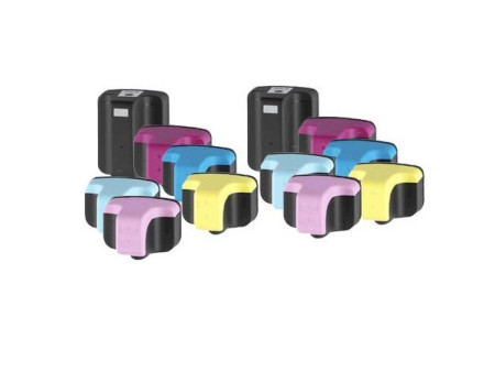 Multipack compatible HP 363XL (12 cartouches)