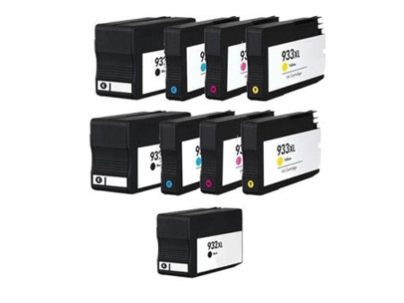 Multipack compatible HP 932XL + HP 933XL (9 cartouches)