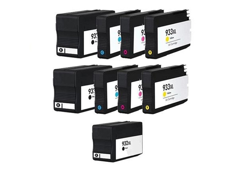 Multipack compatible HP 932XL + HP 933XL (9 cartouches)