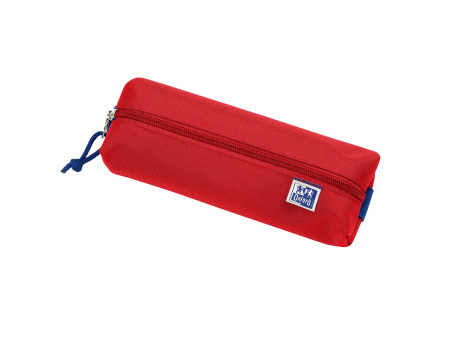 Oxford Trousse, polyester, rectangulaire, petit, rouge