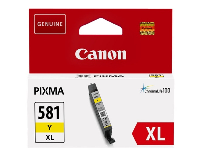 Cartouche Canon CLI-581XL - Jaune