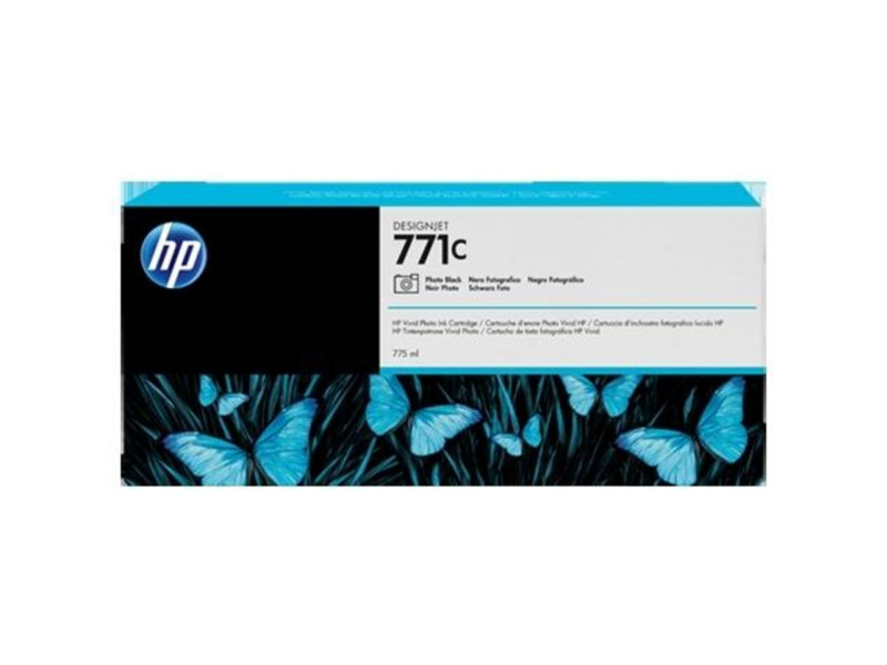 Cartouche Jet d'encre HP N°771C Noir