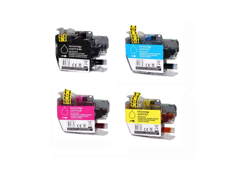 Multipack compatible LC3219XLVALDR - Brother - 4 cartouches XL