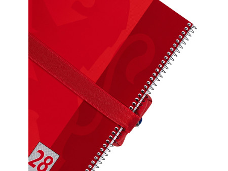 Oxford Trousse, polyester, rectangulaire, petit, rouge