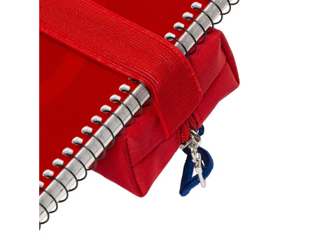 Oxford Trousse, polyester, rectangulaire, petit, rouge