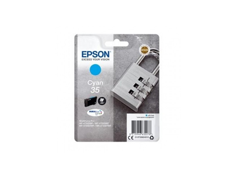 Cartouche Epson 35 - Cyan - 650 pages