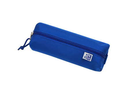 Oxford Trousse, polyester, rectangulaire, petit, bleu