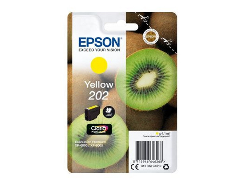 Cartouche Epson 202 - Jaune