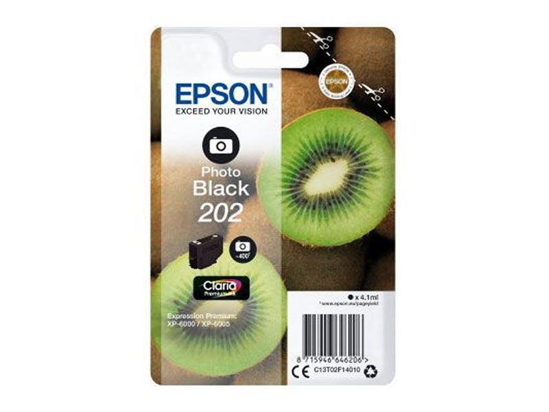 Cartouche Epson 202 - Photo Noir