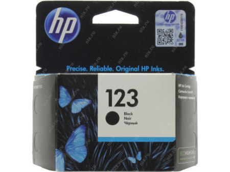 Cartouche Jet d'encre HP N°123 Noir