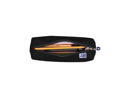 Oxford Trousse, polyester, rectangulaire, petit, noir
