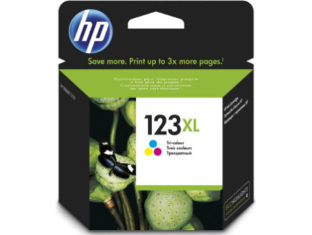 Cartouche Jet d'encre HP N°123XL Couleur