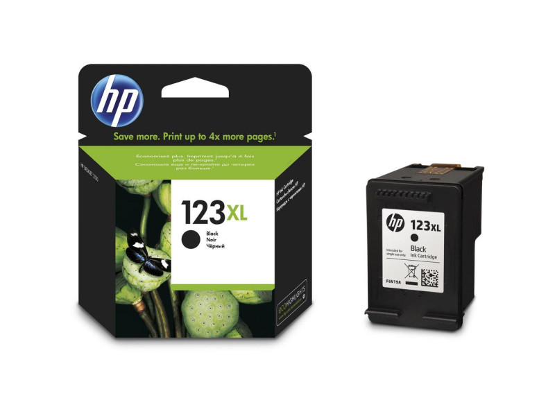 Cartouche Jet d'encre HP N°123XL Noir