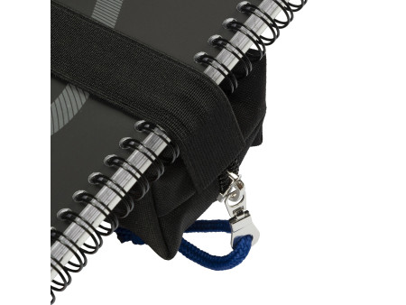 Oxford Trousse, polyester, rectangulaire, petit, noir