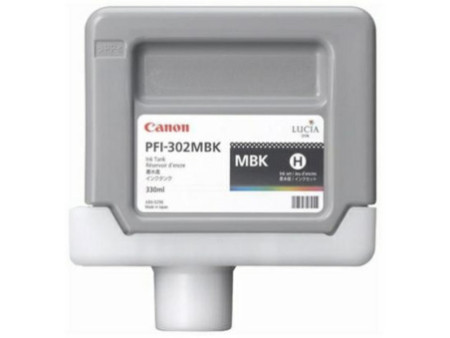 Cartouche Jet d'encre CANON PFI-302MBK Noir Mat