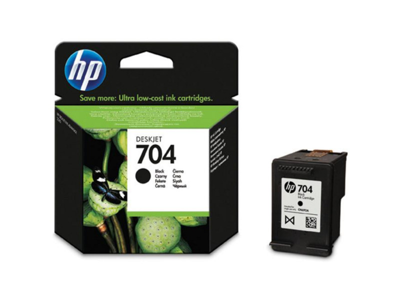 Cartouche Jet d'encre HP 704 Noir