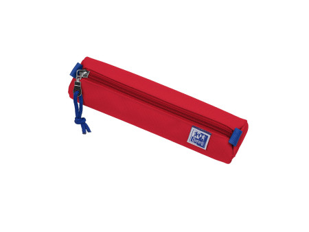 Oxford Trousse, polyester, rond, petit, rouge