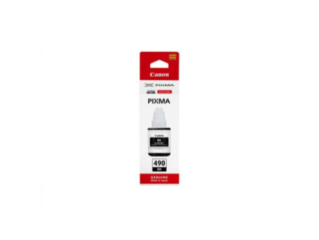 Bouteille encre CANON 490 - GI490 - 0663C001 - Noir - 135 ml