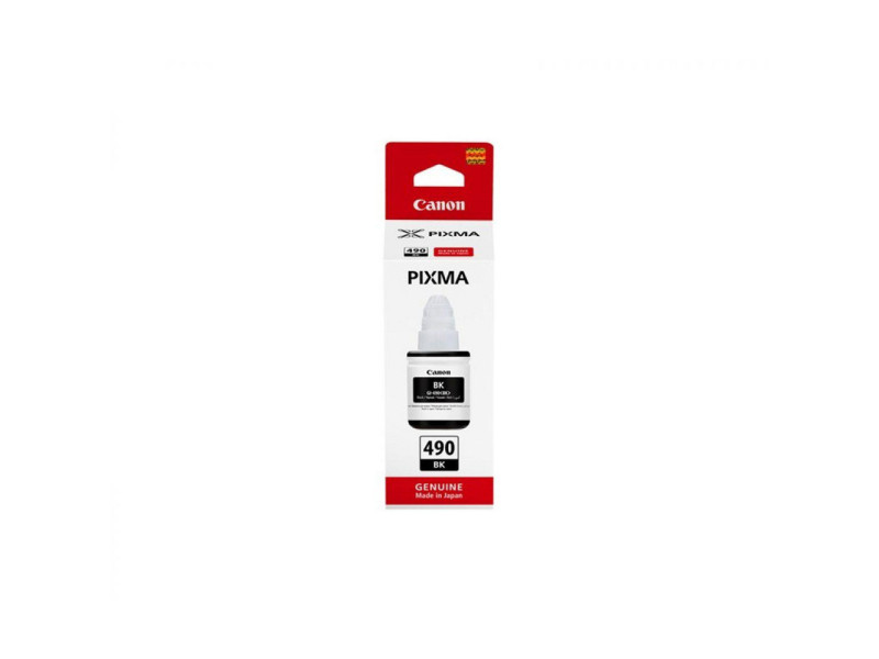 Bouteille encre CANON 490 - GI490 - 0663C001 - Noir - 135 ml