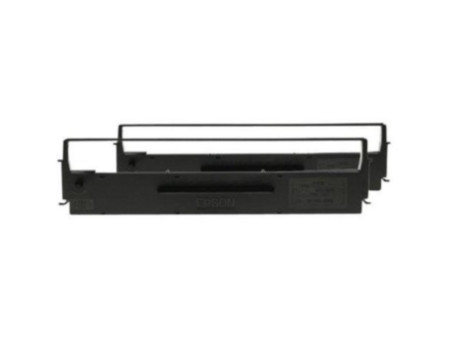 Ruban nylon EPSON Noir C13S015646 (x2)