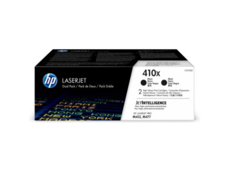 Toner Laser HP N°410X Noir (lot de 2)