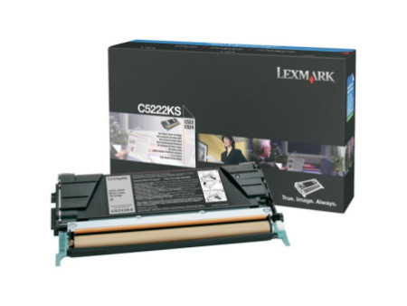Toner Laser LEXMARK C5222KS Noir
