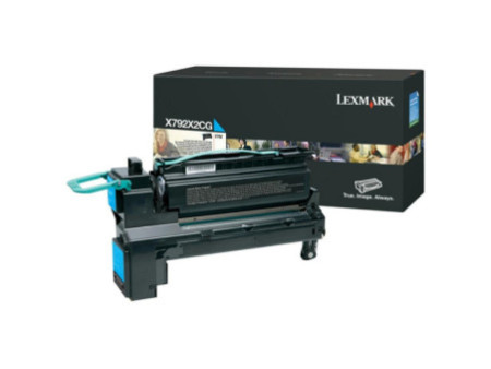 Toner Laser LEXMARK X792X2CG Cyan