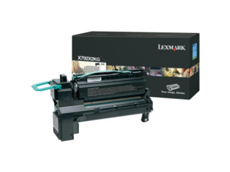 Toner Laser LEXMARK X792X2KG Noir