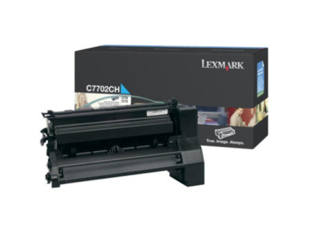 Toner Laser LEXMARK C7702CH Cyan