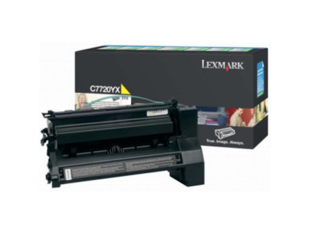 Toner Laser LEXMARK C7722YX Jaune