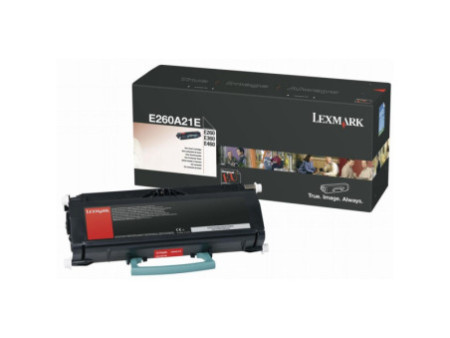 Toner Laser LEXMARK E260A21E Noir