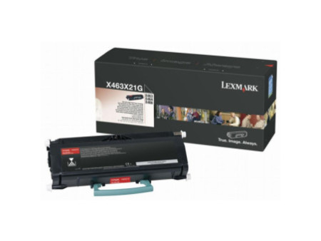 Toner Laser LEXMARK X463X21G Noir