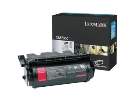Toner Laser LEXMARK 12A7360 Noir