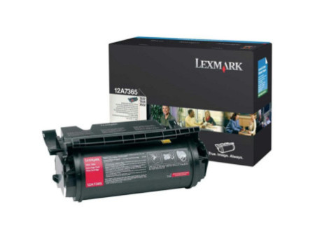 Toner Laser LEXMARK 12A7365 Noir