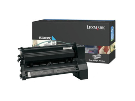 Toner Laser LEXMARK 15G031C Cyan