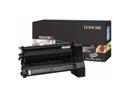 Toner Laser LEXMARK 15G031M Magenta