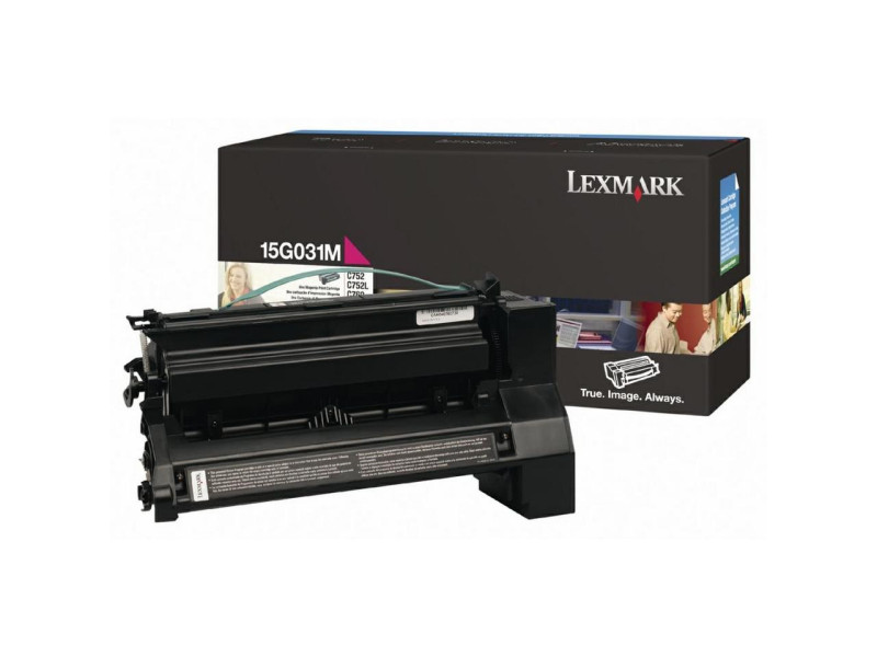 Toner Laser LEXMARK 15G031M Magenta