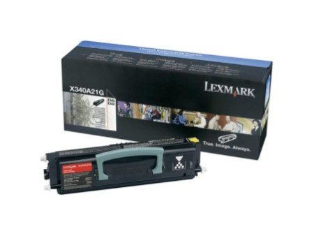 Toner Laser LEXMARK X340A21G Noir