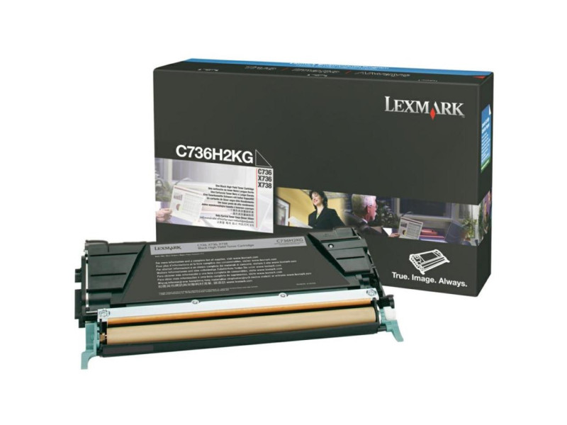 Toner Laser LEXMARK C736H2KG Noir