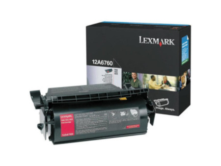 Toner Laser LEXMARK 12A6760 Noir